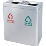 不銹鋼分類商場(chǎng)垃圾桶