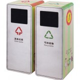 不銹鋼商場(chǎng)分類垃圾桶