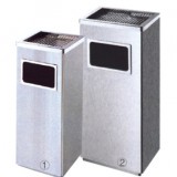 不銹鋼方形座地煙灰桶