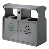 戶外不銹鋼環衛垃圾桶