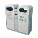 不銹鋼分類環(huán)保垃圾桶