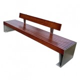 室外兩人不銹鋼休閑坐凳