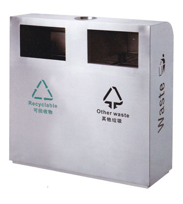地鐵不銹鋼分類垃圾桶